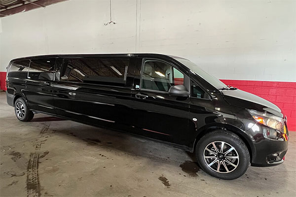 black limousine exterior