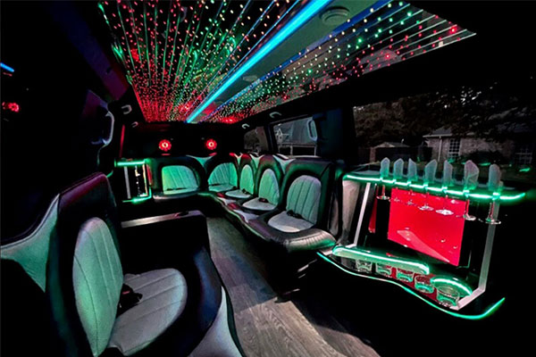 southfield limo rental interior