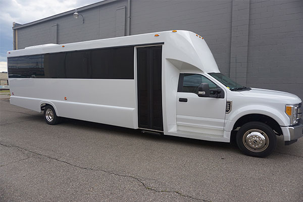 party bus exterior view