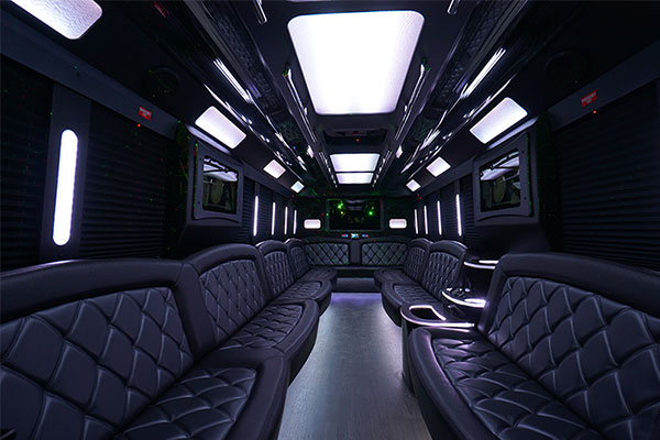 party bus seating