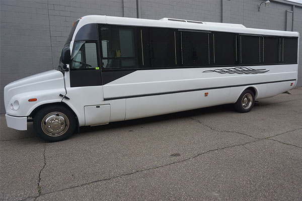 party bus exterior